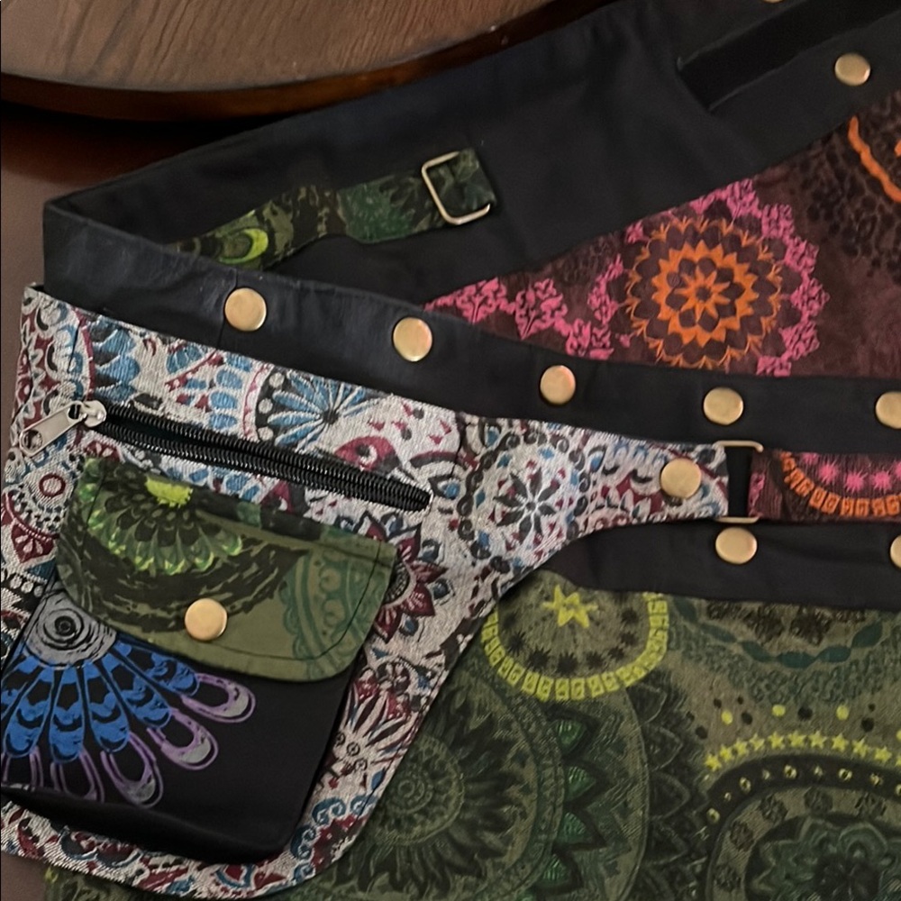 Multicolor Patterned Versatile Women's Skirt - Picture 16 of 17